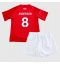 Billige Nottingham Forest Elliot Anderson #8 Hjemmebanetrøje Børn 2024-25 Kort ærmer (+ bukser)