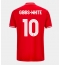 Billige Nottingham Forest Morgan Gibbs-White #10 Hjemmebanetrøje 2025-26 Kort ærmer