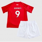 Billige Nottingham Forest Taiwo Awoniyi #9 Hjemmebanetrøje Børn 2024-25 Kort ærmer (+ bukser)