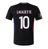 Billige Olympique Lyonnais Alexandre Lacazette #10 Udebanetrøje 2024-25 Kort ærmer