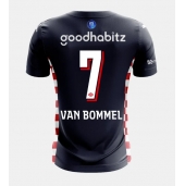 Billige PSV Eindhoven Ruben van Bommel #7 Udebanetrøje 2025-26 Kort ærmer