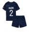 Billige Paris Saint-Germain Achraf Hakimi #2 Hjemmebanetrøje Børn 2022-23 Kort ærmer (+ bukser)