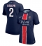 Billige Paris Saint-Germain Achraf Hakimi #2 Hjemmebanetrøje Dame 2024-25 Kort ærmer