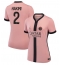 Billige Paris Saint-Germain Achraf Hakimi #2 Tredje trøje Dame 2024-25 Kort ærmer