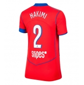 Billige Paris Saint-Germain Achraf Hakimi #2 Tredje trøje Dame 2025-26 Kort ærmer