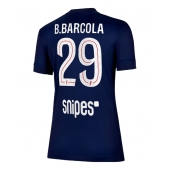 Billige Paris Saint-Germain Bradley Barcola #29 Hjemmebanetrøje Dame 2025-26 Kort ærmer