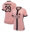 Billige Paris Saint-Germain Bradley Barcola #29 Tredje trøje Dame 2024-25 Kort ærmer