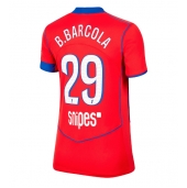 Billige Paris Saint-Germain Bradley Barcola #29 Tredje trøje Dame 2025-26 Kort ærmer
