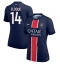Billige Paris Saint-Germain Desire Doue #14 Hjemmebanetrøje Dame 2024-25 Kort ærmer