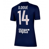 Billige Paris Saint-Germain Desire Doue #14 Hjemmebanetrøje Dame 2025-26 Kort ærmer