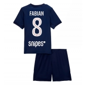 Billige Paris Saint-Germain Fabian Ruiz #8 Hjemmebanetrøje Børn 2025-26 Kort ærmer (+ bukser)