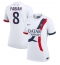 Billige Paris Saint-Germain Fabian Ruiz #8 Udebanetrøje Dame 2024-25 Kort ærmer