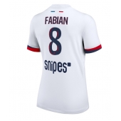 Billige Paris Saint-Germain Fabian Ruiz #8 Udebanetrøje Dame 2025-26 Kort ærmer