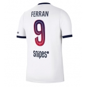 Billige Paris Saint-Germain Ferran Torres #9 Udebanetrøje 2026-27 Kort ærmer