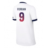 Billige Paris Saint-Germain Ferran Torres #9 Udebanetrøje Dame 2026-27 Kort ærmer