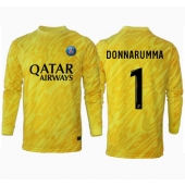 Billige Paris Saint-Germain Gianluigi Donnarumma #1 Målmand Tredje trøje 2024-25 Lange ærmer