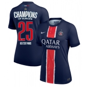 Billige Paris Saint-Germain Hjemmebanetrøje Dame 2024-25 UCL Champions Kort ærmer