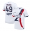 Billige Paris Saint-Germain Ibrahim Mbaye #49 Udebanetrøje 2025-26 Kort ærmer