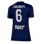 Billige Paris Saint-Germain Illia Zabarnyi #6 Hjemmebanetrøje Dame 2025-26 Kort ærmer