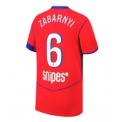 Billige Paris Saint-Germain Illia Zabarnyi #6 Tredje trøje 2025-26 Kort ærmer
