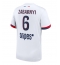 Billige Paris Saint-Germain Illia Zabarnyi #6 Udebanetrøje 2025-26 Kort ærmer