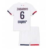 Billige Paris Saint-Germain Illia Zabarnyi #6 Udebanetrøje Børn 2025-26 Kort ærmer (+ bukser)