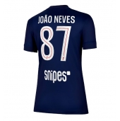 Billige Paris Saint-Germain Joao Neves #87 Hjemmebanetrøje Dame 2025-26 Kort ærmer