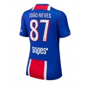 Billige Paris Saint-Germain Joao Neves #87 Hjemmebanetrøje Dame 2026-27 Kort ærmer