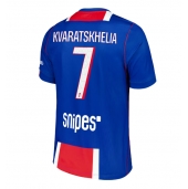 Billige Paris Saint-Germain Khvicha Kvaratskhelia #7 Hjemmebanetrøje 2026-27 Kort ærmer