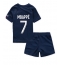 Billige Paris Saint-Germain Kylian Mbappe #7 Hjemmebanetrøje Børn 2022-23 Kort ærmer (+ bukser)
