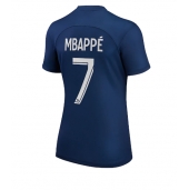 Billige Paris Saint-Germain Kylian Mbappe #7 Hjemmebanetrøje Dame 2022-23 Kort ærmer