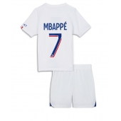 Billige Paris Saint-Germain Kylian Mbappe #7 Tredje trøje Børn 2022-23 Kort ærmer (+ bukser)