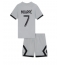 Billige Paris Saint-Germain Kylian Mbappe #7 Udebanetrøje Børn 2022-23 Kort ærmer (+ bukser)
