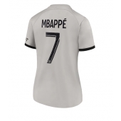 Billige Paris Saint-Germain Kylian Mbappe #7 Udebanetrøje Dame 2022-23 Kort ærmer