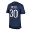 Billige Paris Saint-Germain Lionel Messi #30 Hjemmebanetrøje 2023-24 Kort ærmer