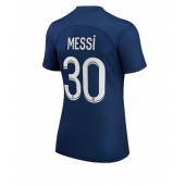 Billige Paris Saint-Germain Lionel Messi #30 Hjemmebanetrøje Dame 2022-23 Kort ærmer