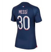 Billige Paris Saint-Germain Lionel Messi #30 Hjemmebanetrøje Dame 2023-24 Kort ærmer