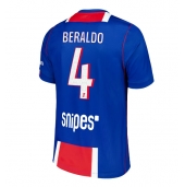 Billige Paris Saint-Germain Lucas Beraldo #4 Hjemmebanetrøje 2026-27 Kort ærmer