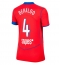 Billige Paris Saint-Germain Lucas Beraldo #4 Tredje trøje Dame 2025-26 Kort ærmer
