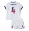 Billige Paris Saint-Germain Lucas Beraldo #4 Udebanetrøje Børn 2026-27 Kort ærmer (+ bukser)