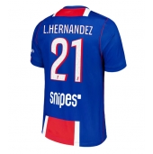 Billige Paris Saint-Germain Lucas Hernandez #21 Hjemmebanetrøje 2026-27 Kort ærmer