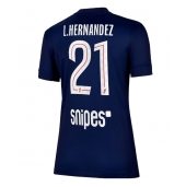 Billige Paris Saint-Germain Lucas Hernandez #21 Hjemmebanetrøje Dame 2025-26 Kort ærmer
