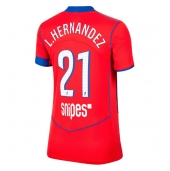 Billige Paris Saint-Germain Lucas Hernandez #21 Tredje trøje Dame 2025-26 Kort ærmer