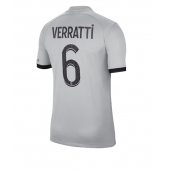 Billige Paris Saint-Germain Marco Verratti #6 Udebanetrøje 2022-23 Kort ærmer