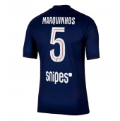 Billige Paris Saint-Germain Marquinhos #5 Hjemmebanetrøje 2025-26 Kort ærmer