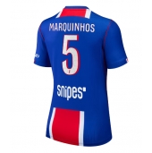 Billige Paris Saint-Germain Marquinhos #5 Hjemmebanetrøje Dame 2026-27 Kort ærmer