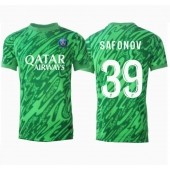 Billige Paris Saint-Germain Matvei Safonov #39 Målmand Hjemmebanetrøje 2024-25 Kort ærmer