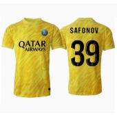 Billige Paris Saint-Germain Matvei Safonov #39 Målmand Tredje trøje 2024-25 Kort ærmer