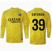 Billige Paris Saint-Germain Matvei Safonov #39 Målmand Tredje trøje 2024-25 Lange ærmer
