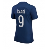 Billige Paris Saint-Germain Mauro Icardi #9 Hjemmebanetrøje Dame 2022-23 Kort ærmer